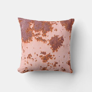 Cojín Decorativo Rusty Zinc Whispers: Texturas antiguas