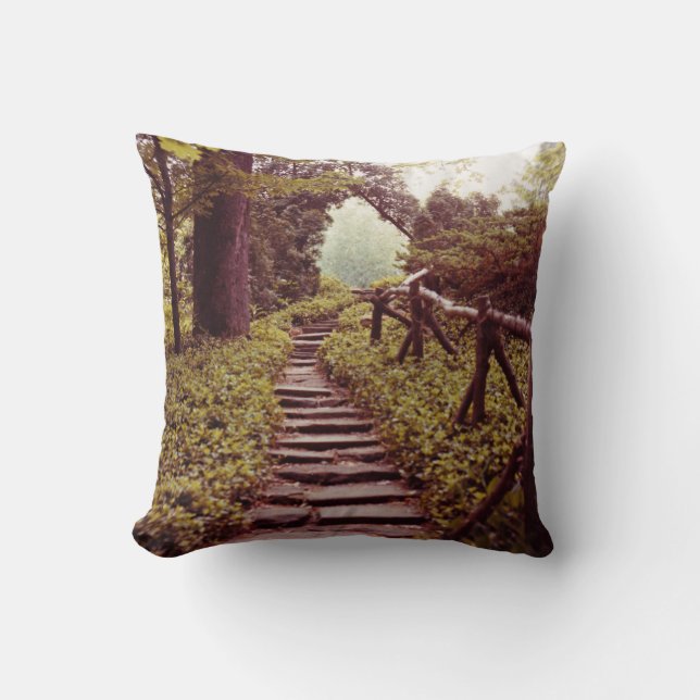 Cojín Decorativo Ruta a la luz (Anverso)