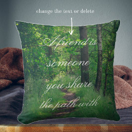 Cojín Decorativo Ruta del bosque soleado