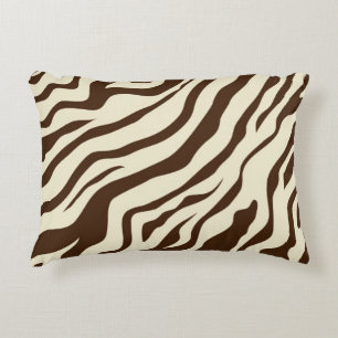 Cojín Decorativo S.K.: Pilar de énfasis de fiebre cebra