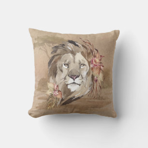 Cojín Decorativo Sabana Safari León del Sahara