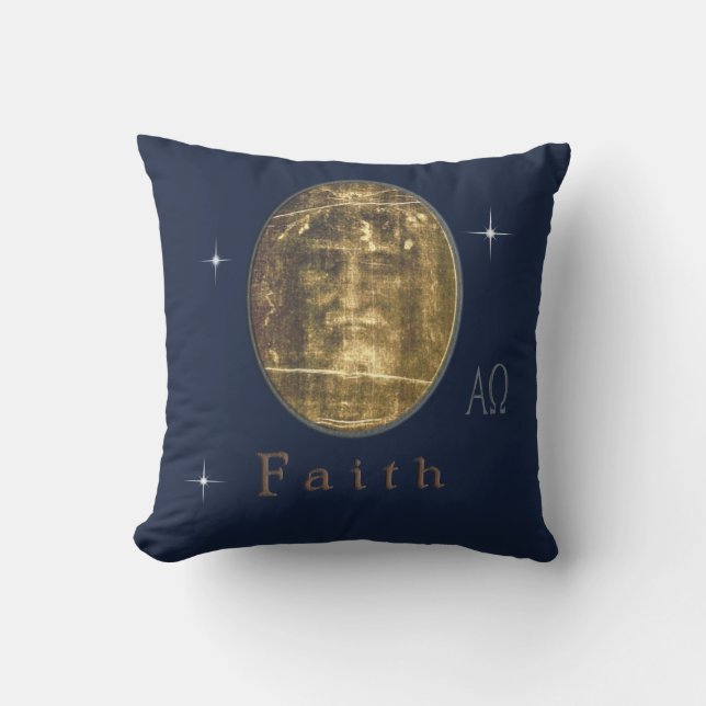 Cojín Decorativo Sábana Santa de Turín (Anverso)