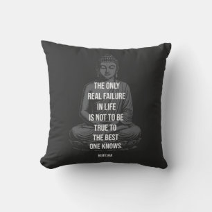 Cojín Decorativo Sabiduría de Buda: Fiel a tu mejor tú