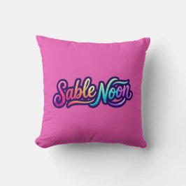 Cojín Decorativo Sable Noon - Logotipo Básico