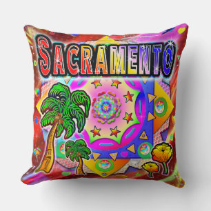 Cojín Decorativo Sacramento Tropical Friends Pillow