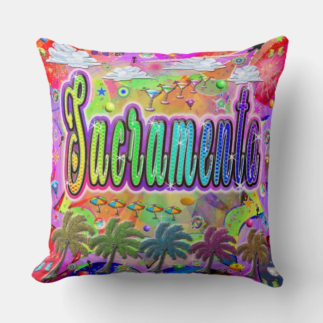 Cojín Decorativo Sacramento Vista Express Pillow (Anverso)