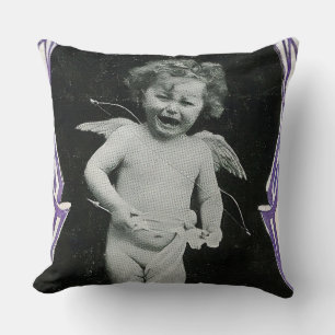 Cojín Decorativo Sad Cherub Angel Print