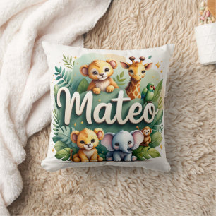 Cojín decorativo Safari Adventure Mateo