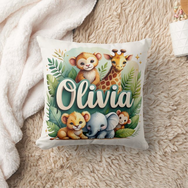 Cojín decorativo Safari Adventure Olivia (Manta)