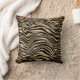 Cojín Decorativo Safari África Black Gold Cebra Piel animal Sepia (Blanket)