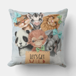 Cojín Decorativo Safari Wildone baby Blue