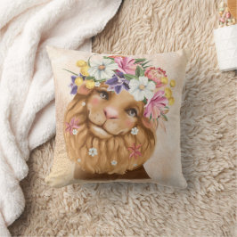 Cojín Decorativo Safari wildone ducha de bebé rosa y dorado