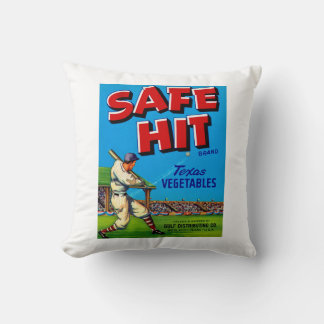 Cojín Decorativo Safe Hit Vintage Lable Art