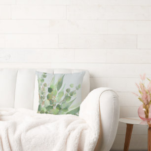 COJÍN DECORATIVO SAGE GRIS VERDE TEXTURED EUCALYPTUS PILLOW
