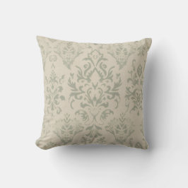 Cojín Decorativo Sage Suave Damask Decorativo