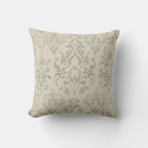 Cojín Decorativo Sage Suave Damask Decorativo