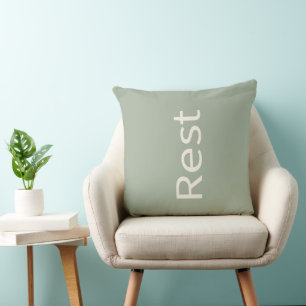 Cojín Decorativo Sage Verde Inspirador