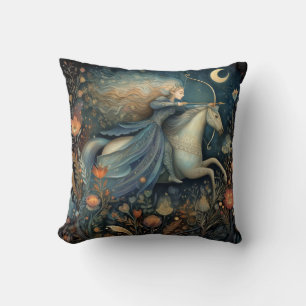 Cojín Decorativo Sagitario Zodíaco Astrología Cumpleaños Celestial