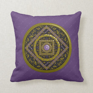 Cojín Decorativo Sagittarius Mandala Pillow