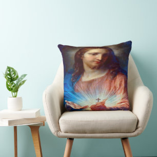 Cojín Decorativo Sagrado Corazón de Jesús