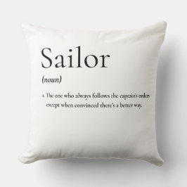Cojín Decorativo Sailor, la verdadera definición