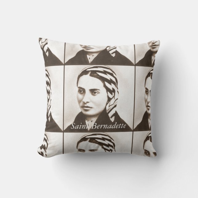 Cojín Decorativo Saint Bernadette (Anverso)