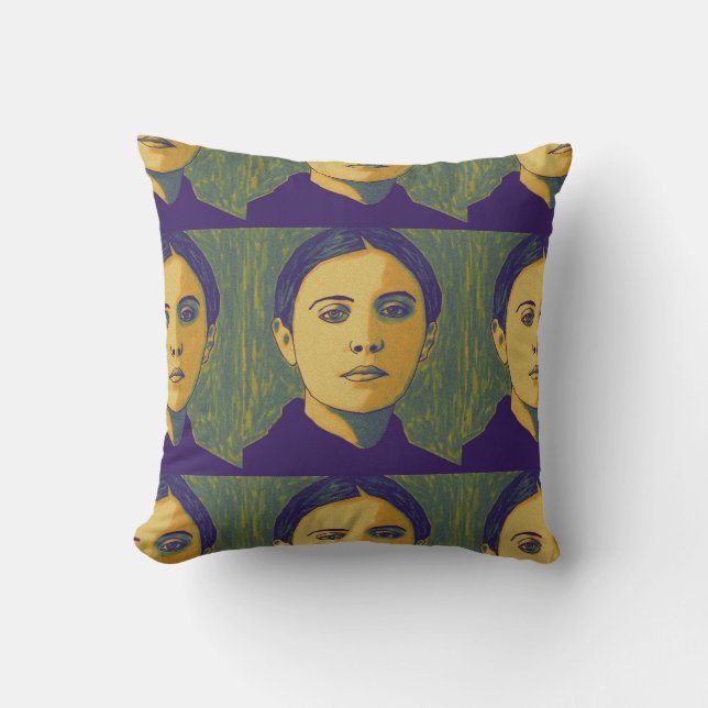 Cojín Decorativo Saint Gemma Galgani (Anverso)