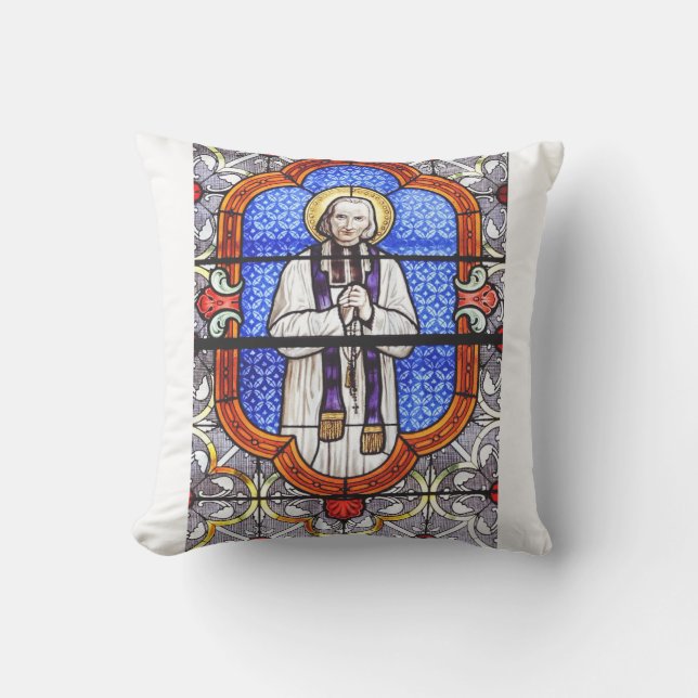 Cojín Decorativo Saint Jean Baptiste Marie Vianney (Anverso)
