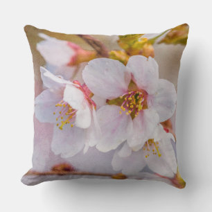 Cojín Decorativo Sakura - Flor de Cerezo Japonesa