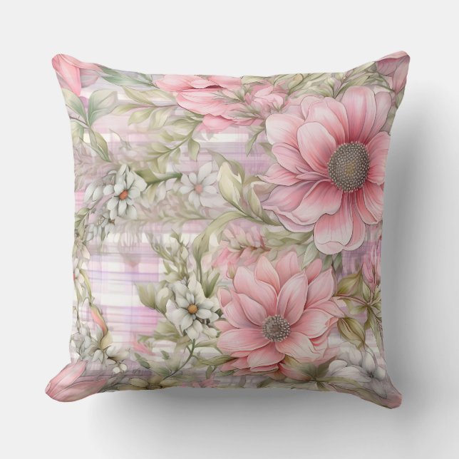 Cojín Decorativo Sakura Rubor Serenade Botanade (Anverso)