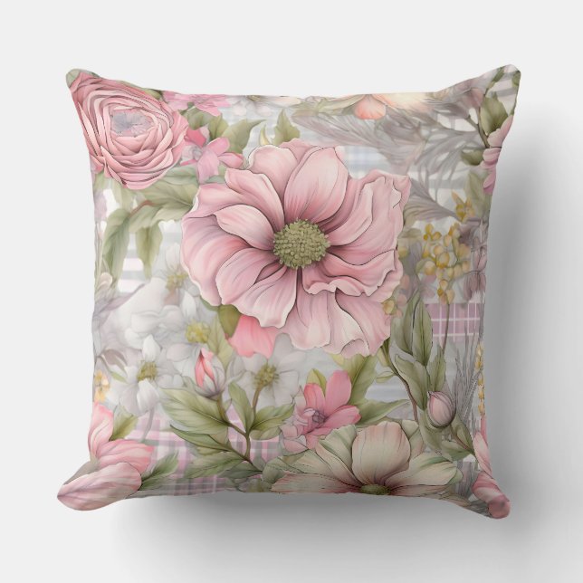 Cojín Decorativo Sakura Rubor Serenade Botanade (Anverso)