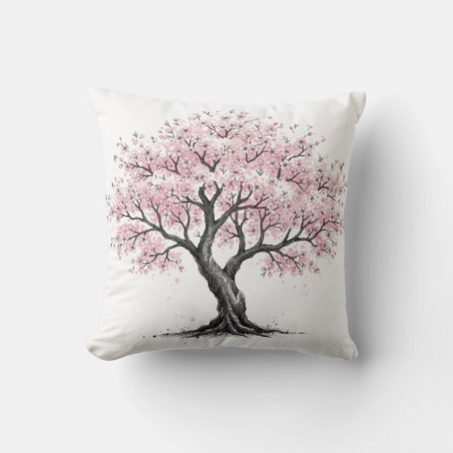 Cojín Decorativo Sakura Tree (Anverso)