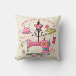 Cojín Decorativo Sala de costura