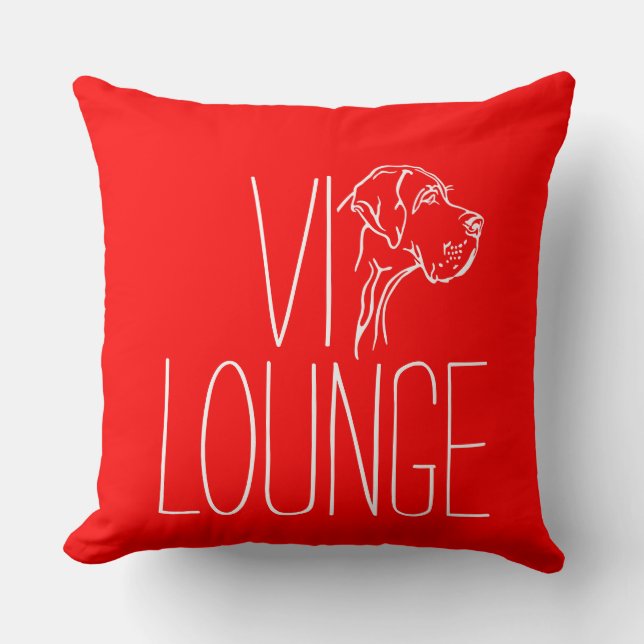 Cojín Decorativo Sala VIP (Anverso)