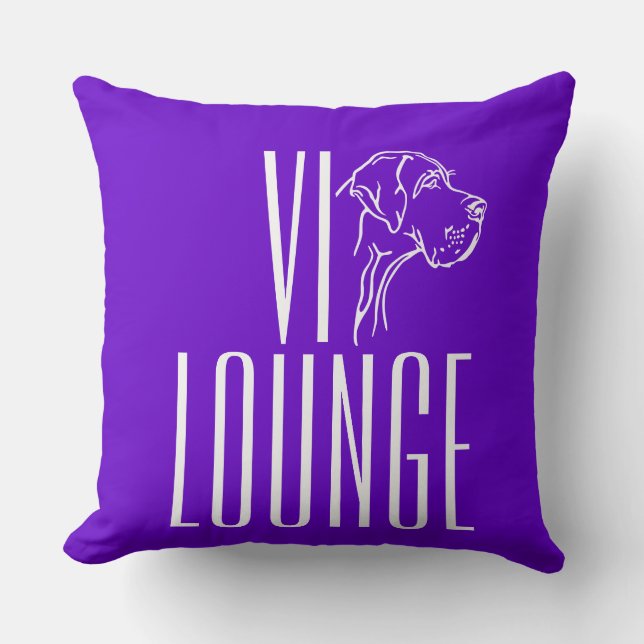 Cojín Decorativo Sala VIP (Anverso)