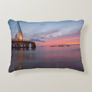 Cojín Decorativo Salida de la luna y puesta del sol