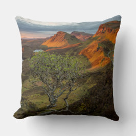 Cojín Decorativo Salida del sol en las montañas de Quiraing en