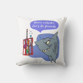 Cojín Decorativo salir, seamos amigos