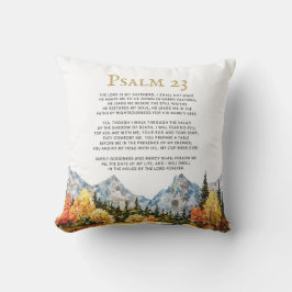 Cojín Decorativo Salmo 23 El Señor es mi Pastor