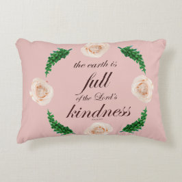 Cojín Decorativo salmo 33 amabilidad total