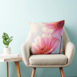 Cojín Decorativo Salmon con un beso de sol