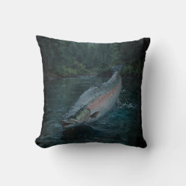 Cojín Decorativo Salmon Steelhead canadiense