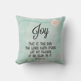 Cojín Decorativo Salmos Este es el día en que el Señor ha hecho Ver