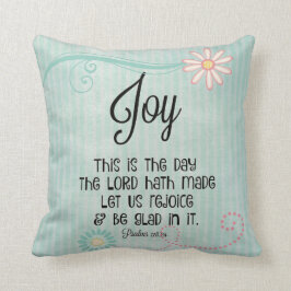 Cojín Decorativo Salmos Este es el día en que el Señor ha hecho Ver