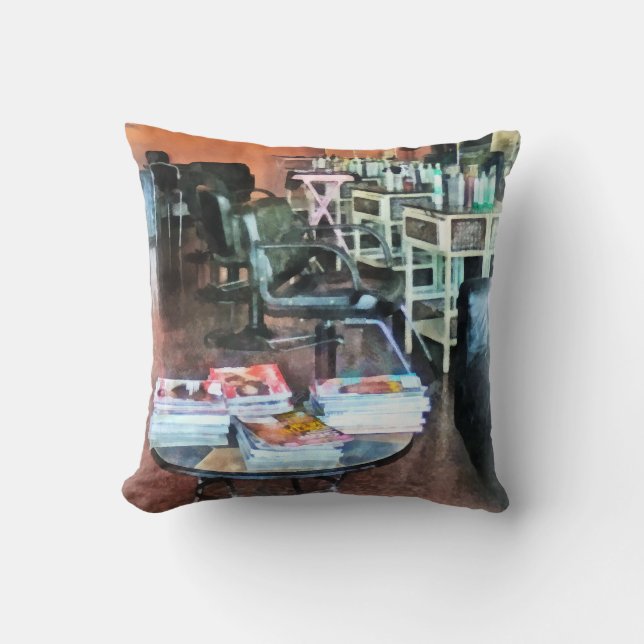 Cojín Decorativo Salón de pelo (Anverso)