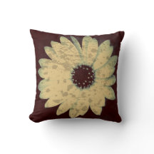 Cojín decorativo salpicado de la impresión de la