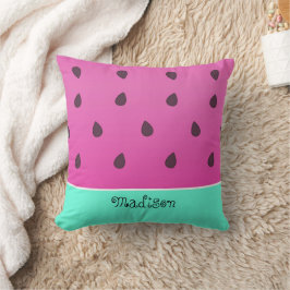 Cojín Decorativo Salto de sandía silvestre | Personalizado