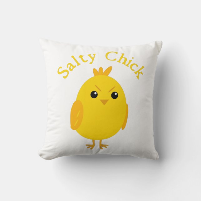 Cojín Decorativo Salty Chick (Anverso)