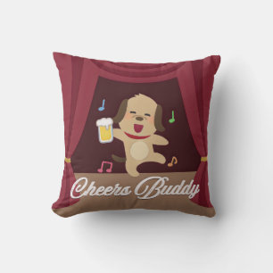 Cojín Decorativo Salud Buddy - Fiesta Pup