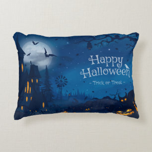 Cojín Decorativo Saludos de Halloween